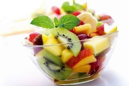 ovocný salát pro maggi dietu